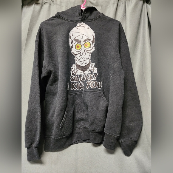 "Silence! I kill you!" Achmed the Dead Terrorist/Jeff Dunham sweatshirt - Picture 1 of 3